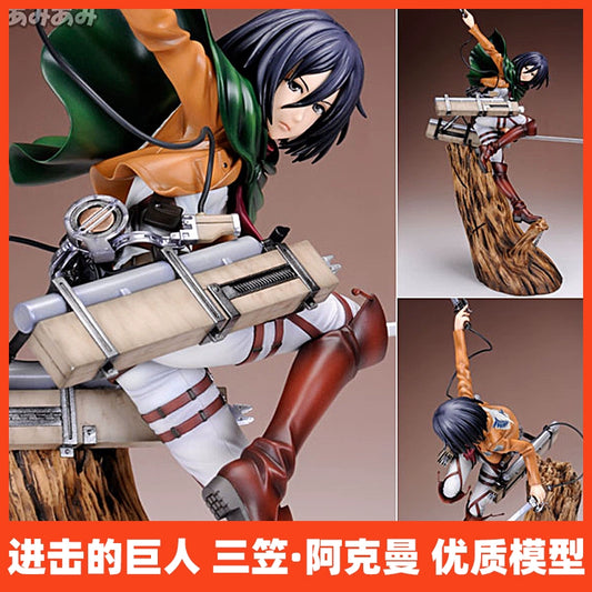 Attack on Titan Sanqi Ackman Hand-Made Beautiful Girl Full off Boxed Doll Model Decoration Anime Peripheral Men
